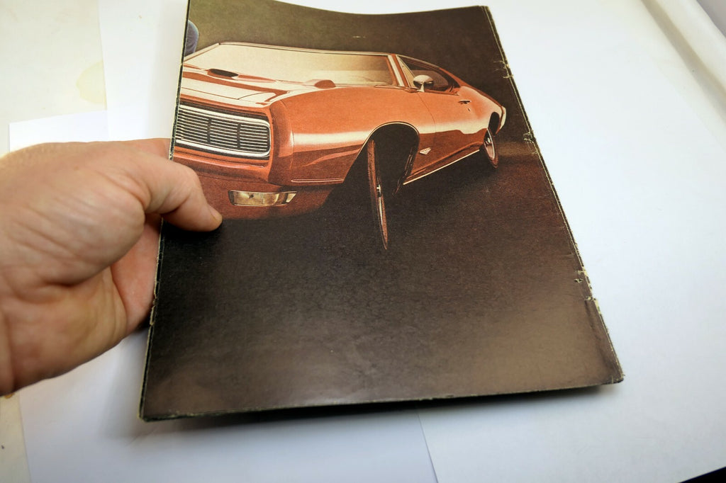1968 Pontiac GTO 455 original magazine foldout ad advertisement Hot Rod