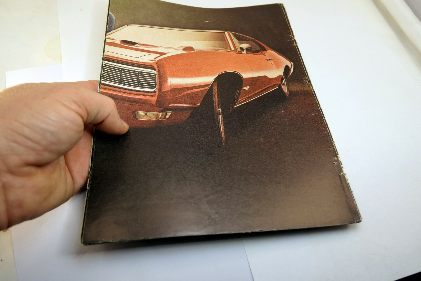1968 Pontiac GTO 455 original magazine foldout ad advertisement Hot Rod