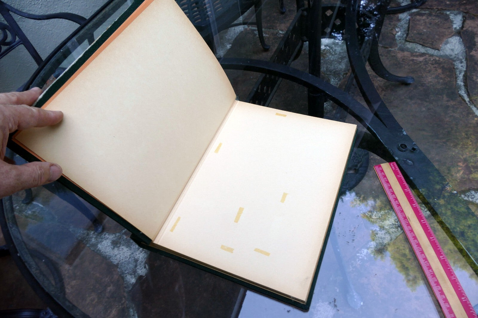 Antique Photo Album Japanese  large 10X12"