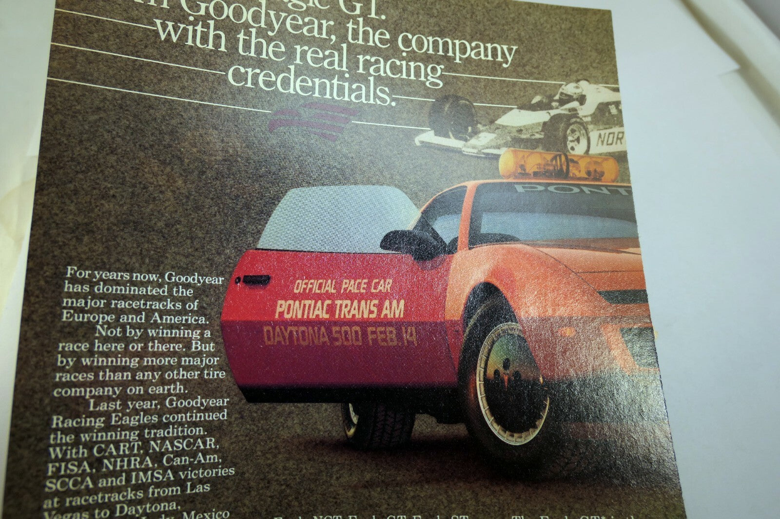 Pontiac grand am car advertisement ad magazine clipping