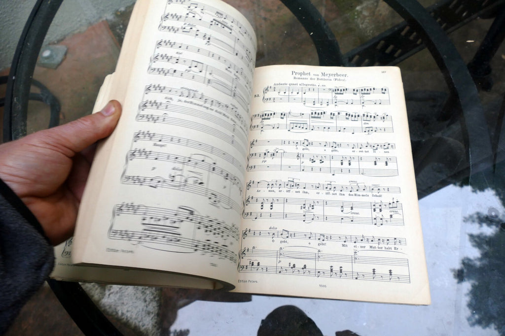 Arien-Album fur Alt Alfred Dorffel Sheet Music 1893 Leipzig  Klavierbegleitung
