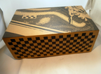 Vans shoe box empty box only for zahba fatigue/black vn0007qqftb 8.5