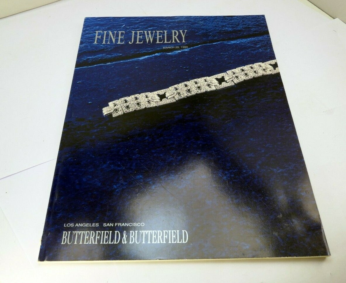 Butterfield los angeles san francisco fine jewelry march 1990 catalog