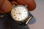 TIMEX LADIES WATCH WRISTWATCH Silver TONE - as found Untested  parts or repair