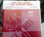 The girl behind venetian blind fox trot sheet music 1939 orchestra hathaway