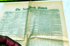 New York Times November 2,  1861 - Reprint - Civil War Reconstruction