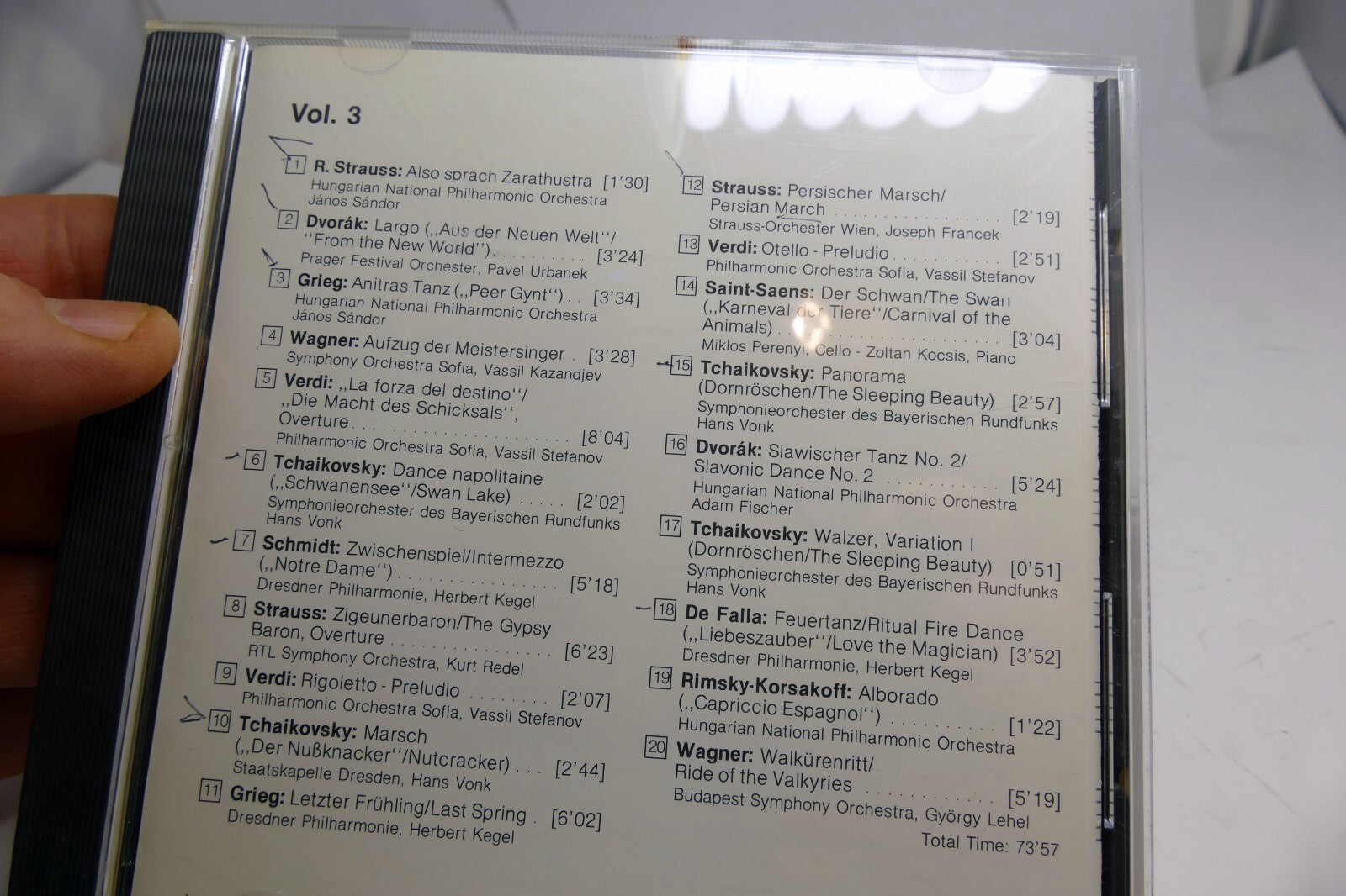 100 masterpieces vol 3 classical music cd delta 1988 wagner verdi rimsky strauss