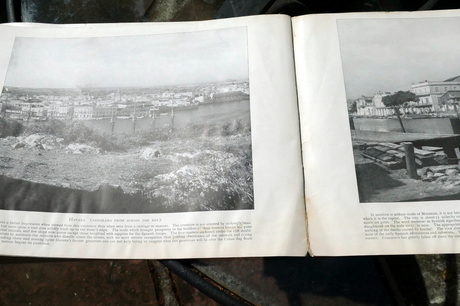 AMERICAN HAVANA Harbor USS "Newark" CUBAN JOURNAL Brochure 1898-1900 incomplete