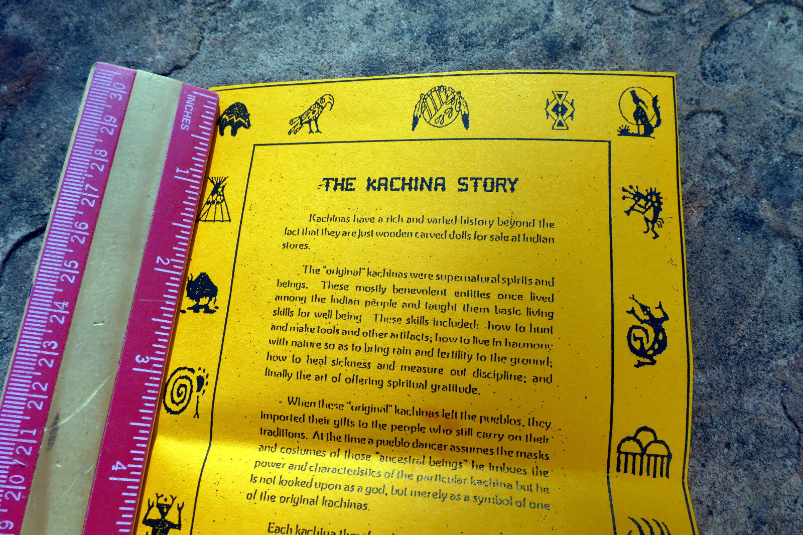 Navajo The  Kachina Store Native American Tribal Brochure