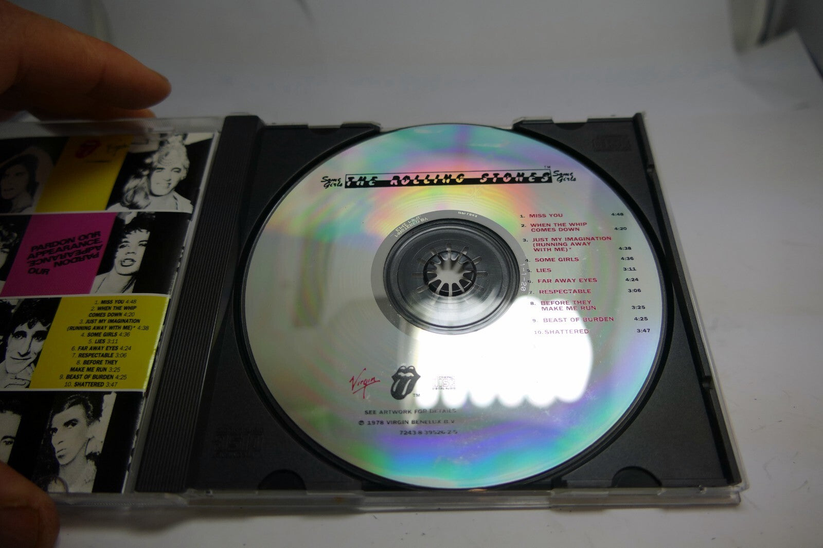 Some Girls by The Rolling Stones (CD, Jul-1994, Virgin) USA 7243-8-39526-2-5