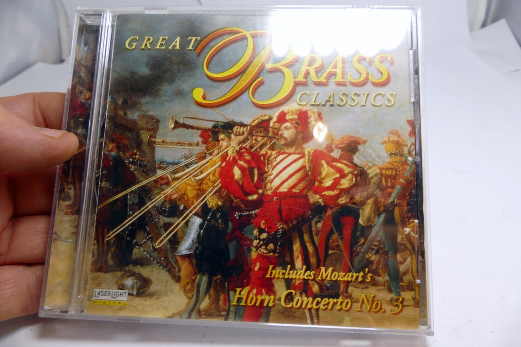Great brass classics music cd including mozart's horn concerto no 3 ~ cd album