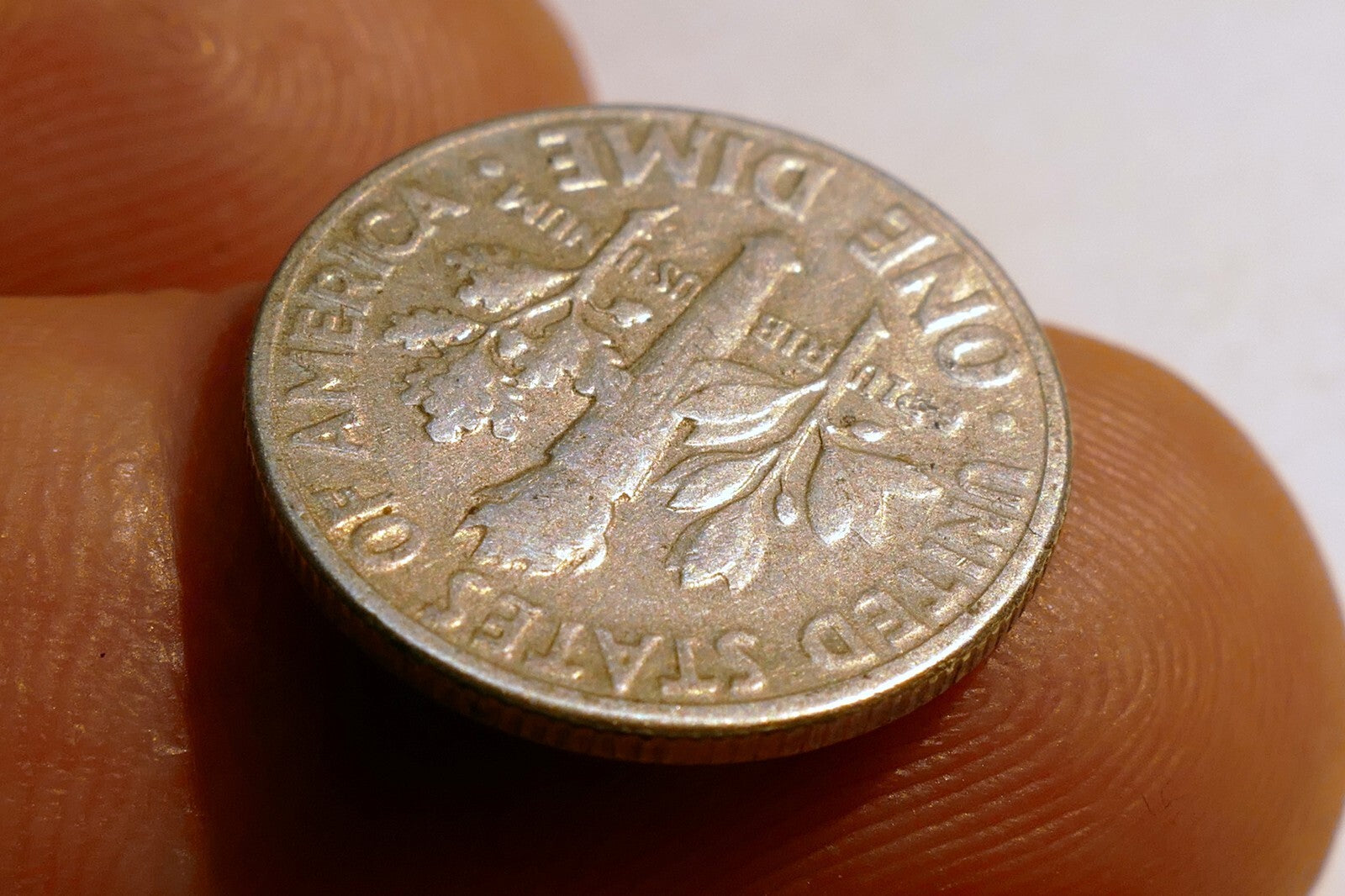 1958 D Roosevelt Dime US 10 Cent U.S America SILVER UNITED STATES 10c Coin