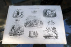 NAUTICAL DICTIONARY No 5 HENRY HEATH CARICATURE PRINT  1840 Victorian