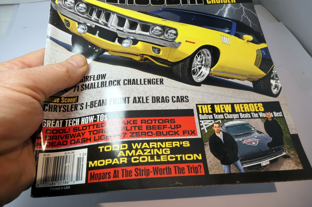 MOPAR Action Magazine October 2007 SuperCuda 821 Pump GAS Cruiser  '71 smallbloc