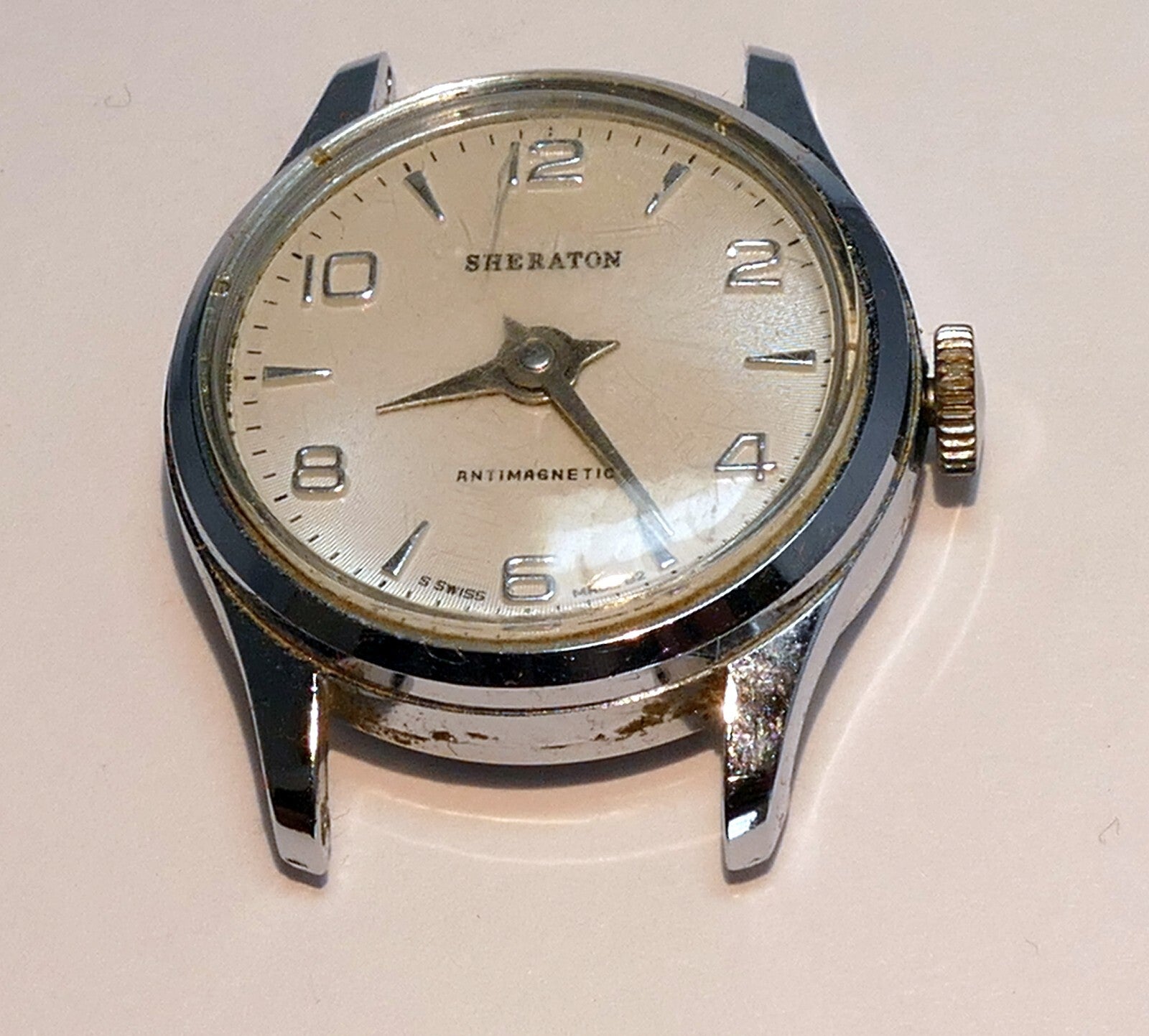 Ladies sheraton antimagnetic swiss b2 wrist watch   parts or repair as is