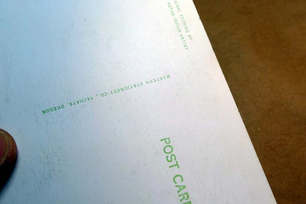 c1940's "I'm Just Taking it Easy" (William Standing) Humor Comic Postcard 