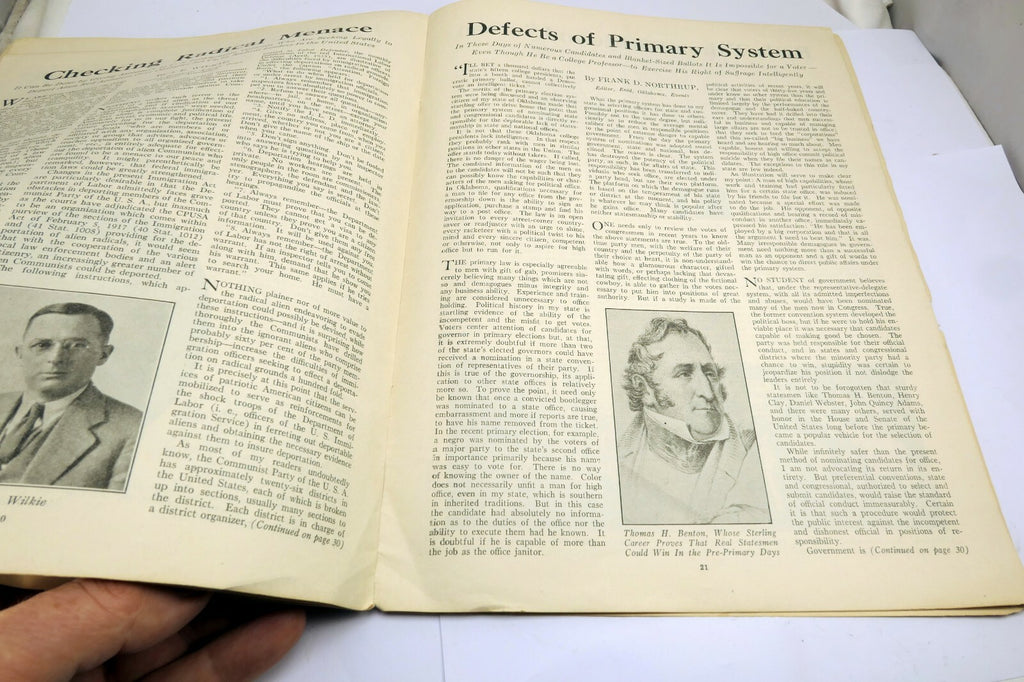 National Republic January 1936 Magazine of Fundamental Americanism USA