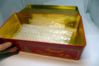 Original Dresdner Emil Reimann tin box metal case Germany 5.5X10.5" large