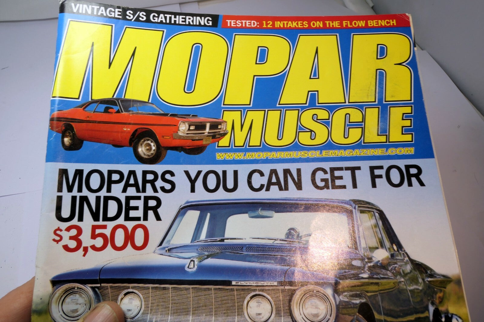 Mopar muscle magazine january 2007 painting 101 b body sport suspension