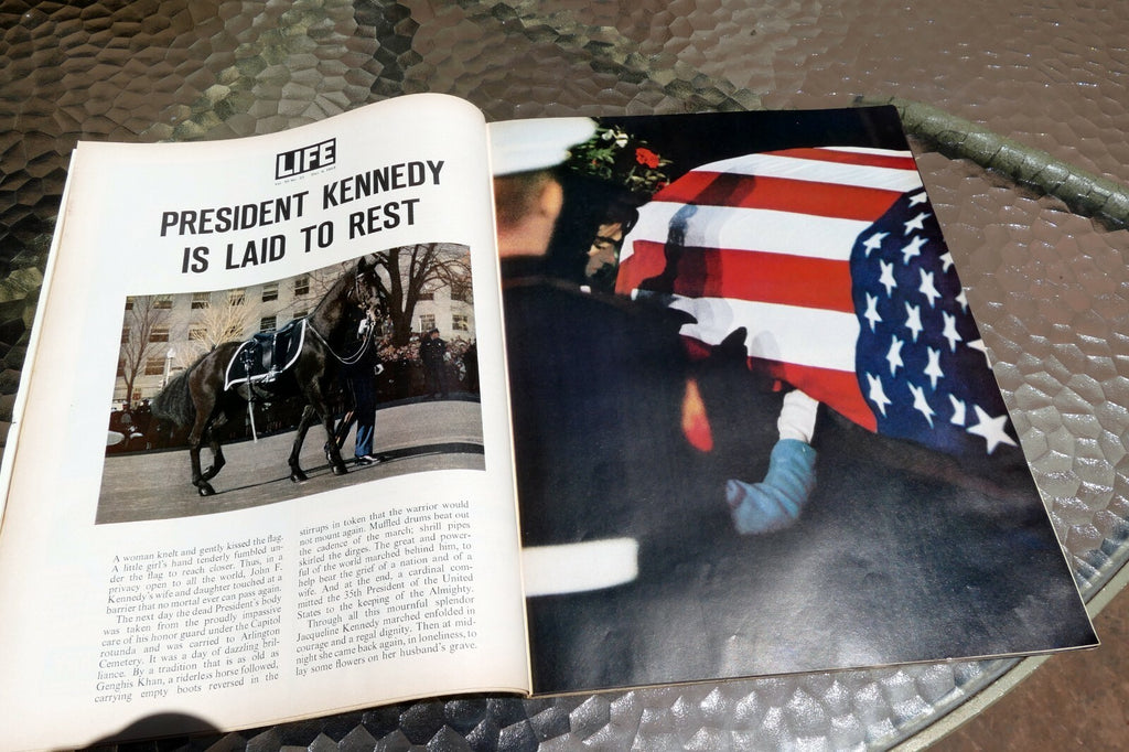 LIFE President John F. Kennedy laid to rest 1963 December 6