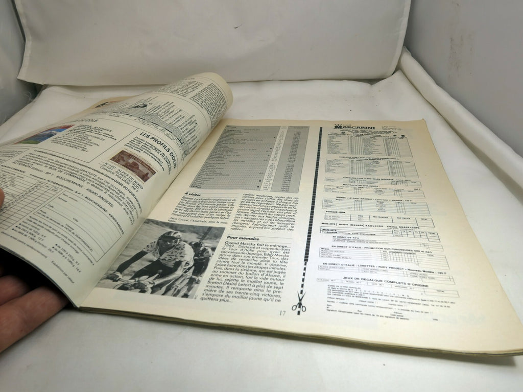 Guide Du Tour 87 magazine France  Cycling mirror no. 396 Juillet 1987