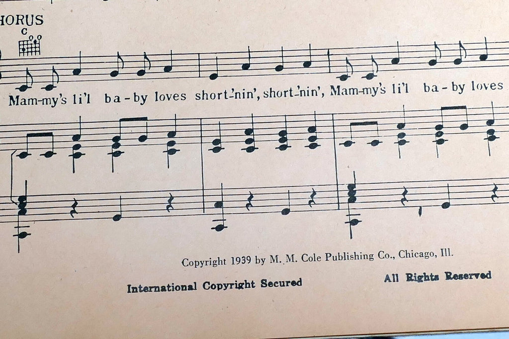 Modern Library Favorite Songs Book No 1 Sheet Music 1939 Cole Publishing Chicago