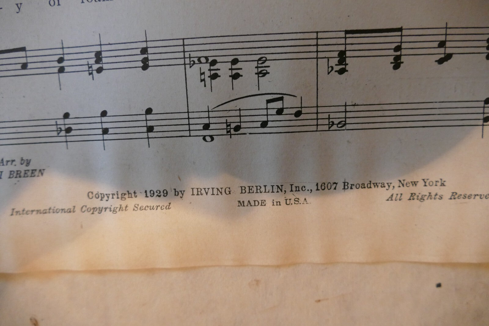 Waiting At The End Of The Road 1929, from "Hallelujah" musical, by Irving Berlin