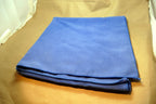 2X4 feet Satin Napkins Blue 24X48" Audimas