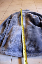 32 Heat Fleece Jacket - Gray - XS Size SMALL - zip up worm