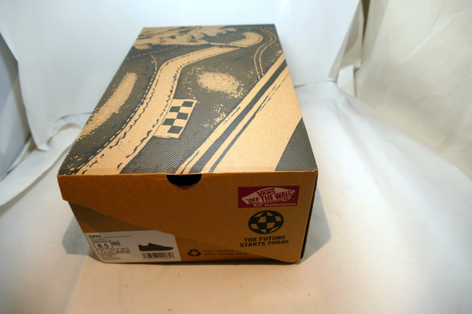 Vans Shoebox  EMPTY BOX ONLY FOR ZAHBA Fatique/Black VN0007QQFTB 8.5