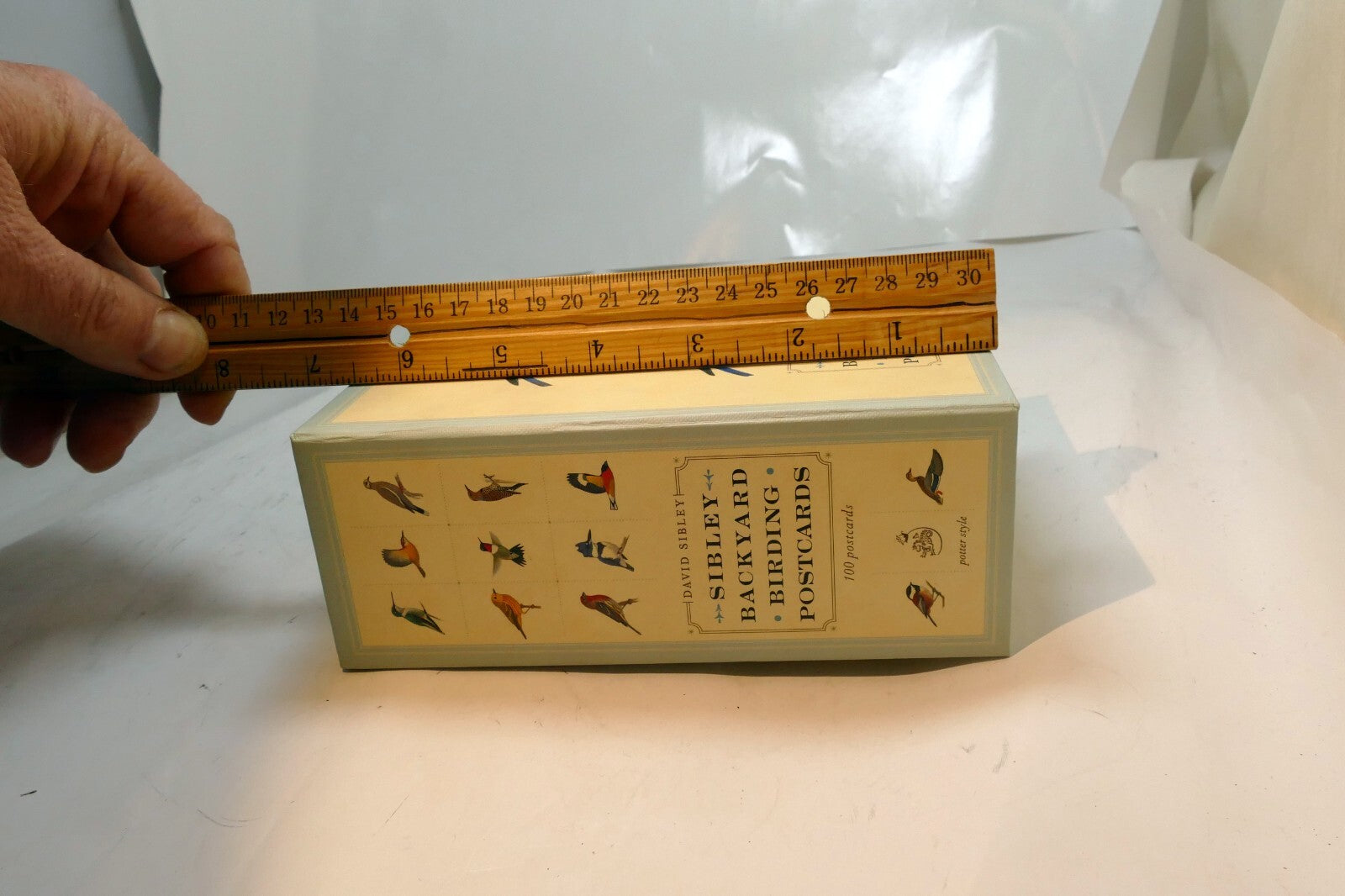 Empty Box (only)  for Sibley backyard Birding bird 4X6.5"