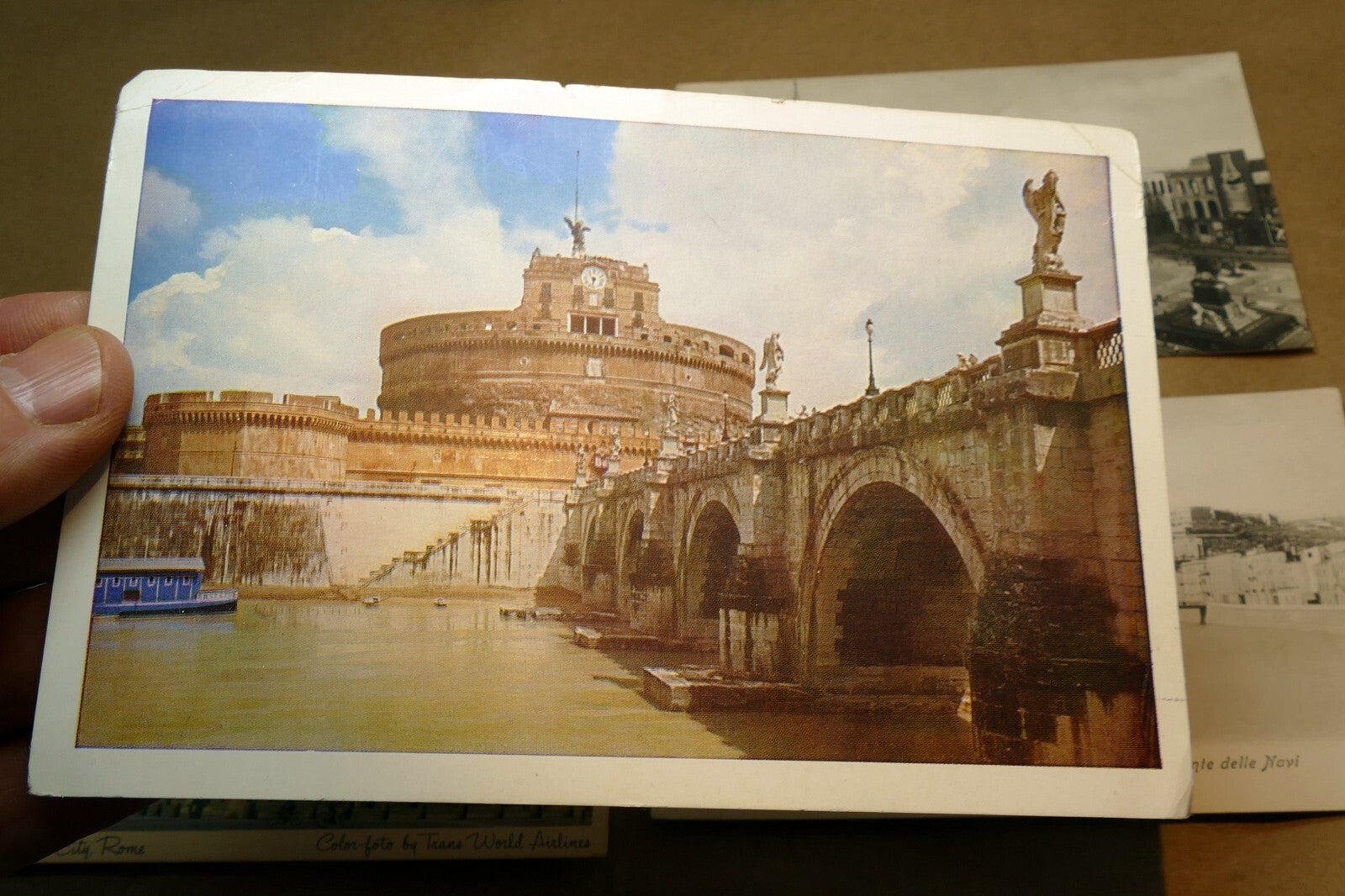 1930-50's Postcard unposted Italy set of 4 Vatican Milano Verona Roma lot