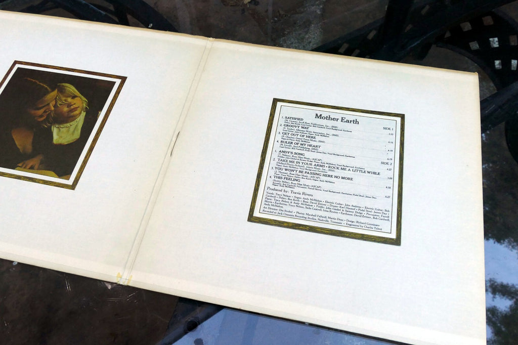 Mother Earth Satisfied LP (1970) SR-61270 Gatefold Tracy Nelson