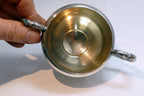VIKING SILVER  PLATE E P COPPER SUGAR BOWL made in Canada  Lead Mounts for Tea