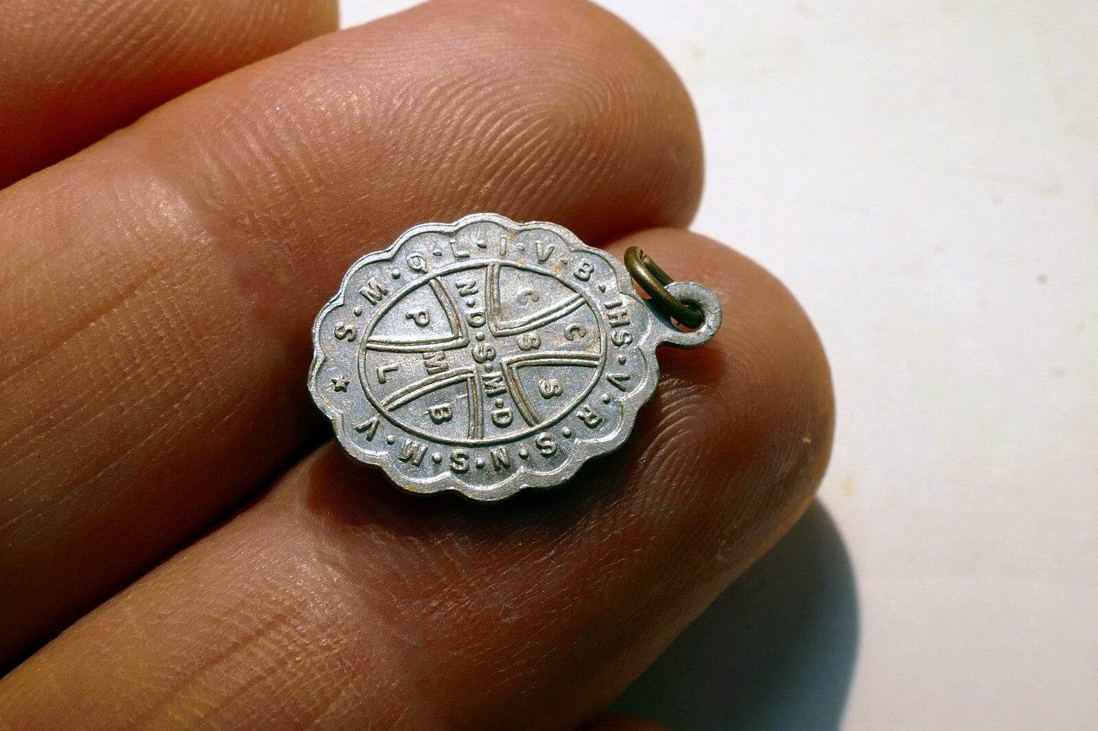 Crux S. P. Benedicti Pendant - vintage