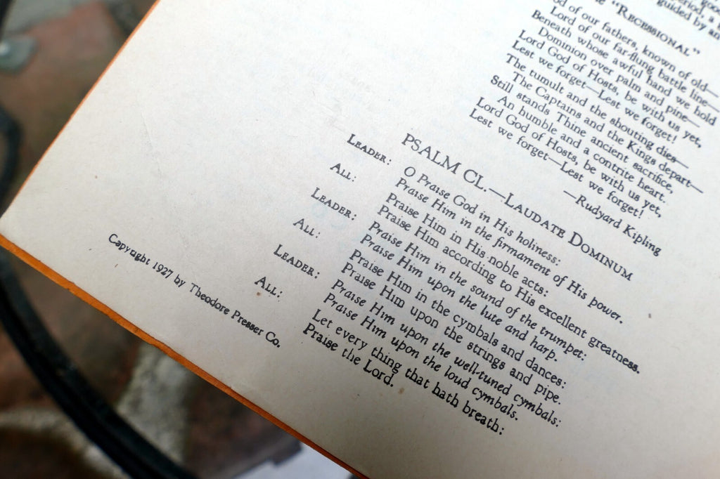 Sheet Music FAVORITE SONGS OF THE PEOPLE Vox Populi 1927 Theodore Presser Co