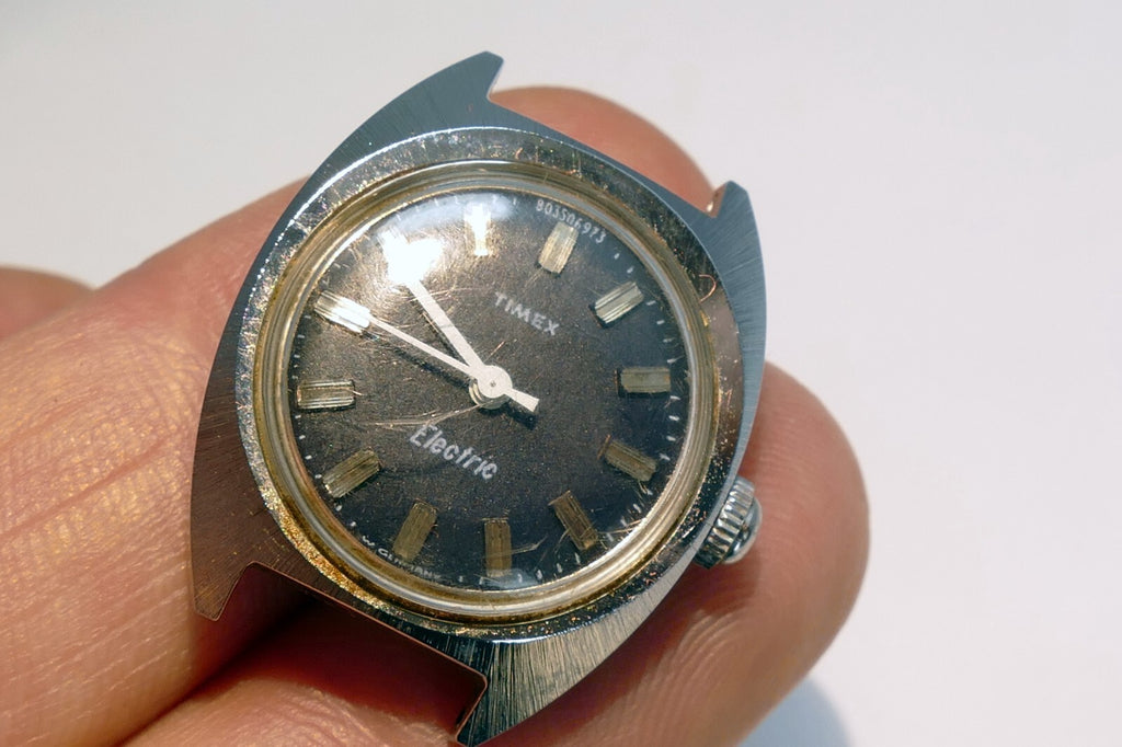 Timex water resistant electric ladies  watch - parts or repair as is