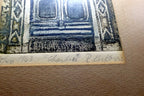 15/40 " Chartres " 1963 Etching by RUTH KERKOVIUS