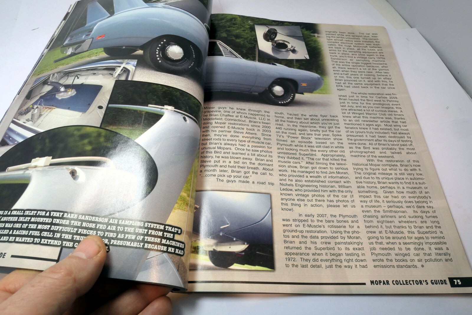 MOPAR Collector's Guide Magazine November 2009  '67 Plymouth Survivor Volare Ret