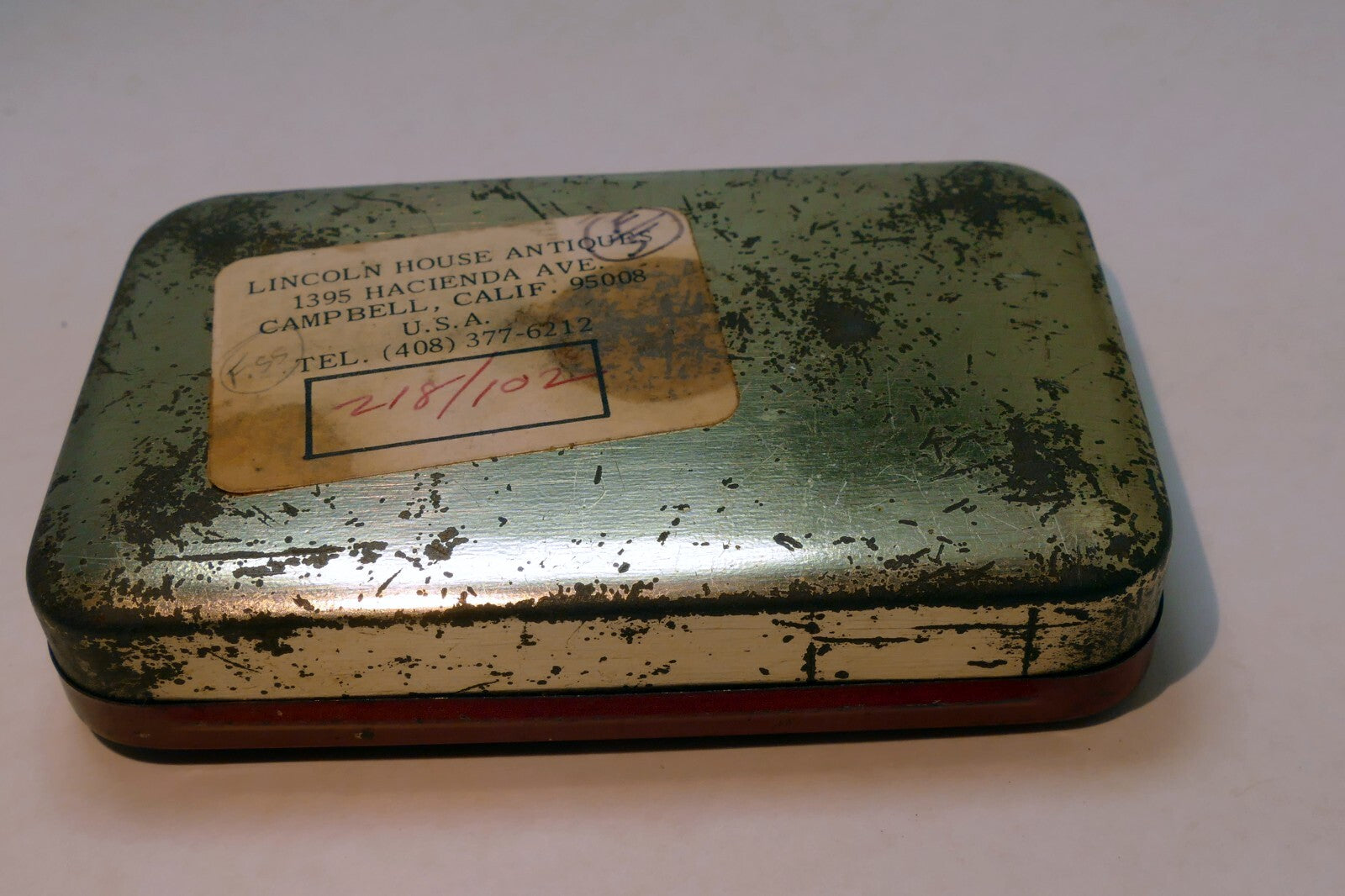 Empty TIN Verisan Compound Glycerin of Thymol Pastilles Boots England UK
