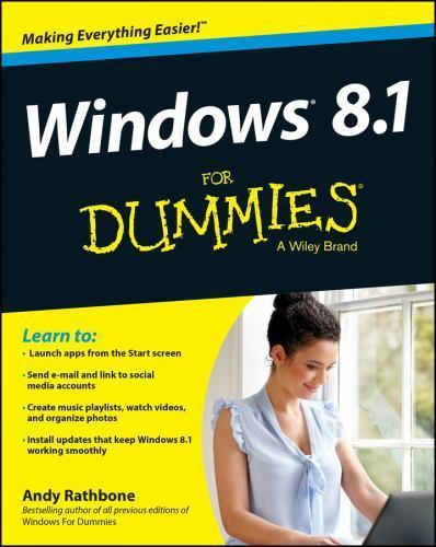 Windows 8.1 for dummies paperback by andy rathbone